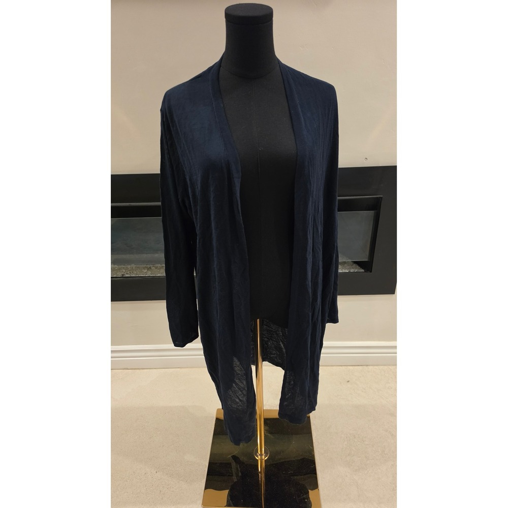 NWT J. Jill Open Front Lightweight Cardigan Long Sleeve minimalist SZ LP RTL $89
